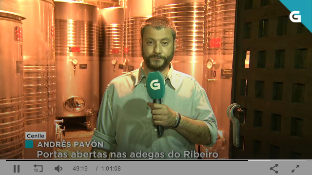 Xornadas de portas abertas das rutas dos viños de Galicia na TVG